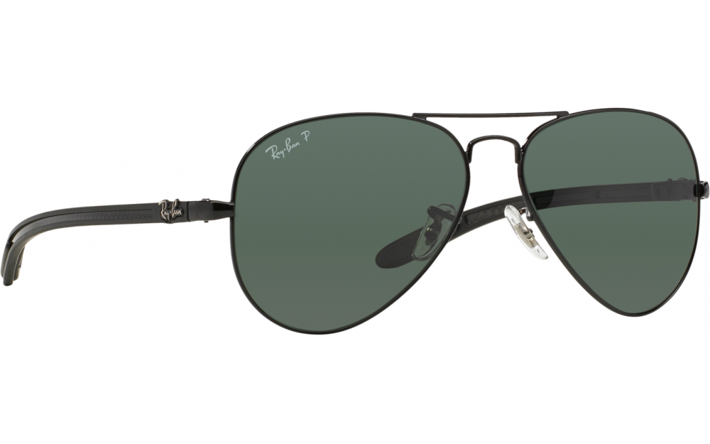 Ray-Ban Aviator Carbon Fibre RB8307 002/N5 58 Sunglasses - Free ...