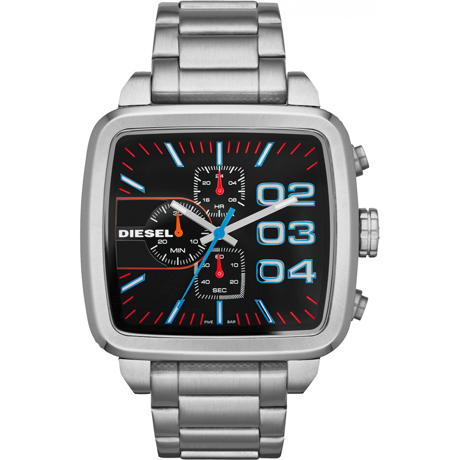 Square diesel watch shop