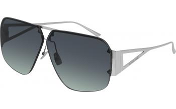 Bottega Veneta Bottega Veneta BV0143S 001 Black/Crystal Sunglasses Sonnenbrille Grey Lens 50mm 