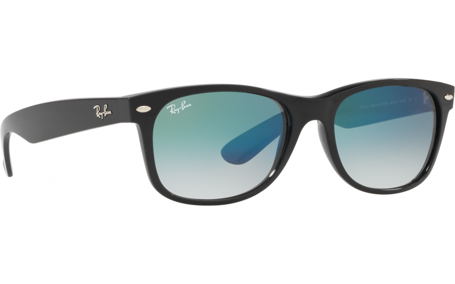 ray ban black and clear new wayfarer sunglasses