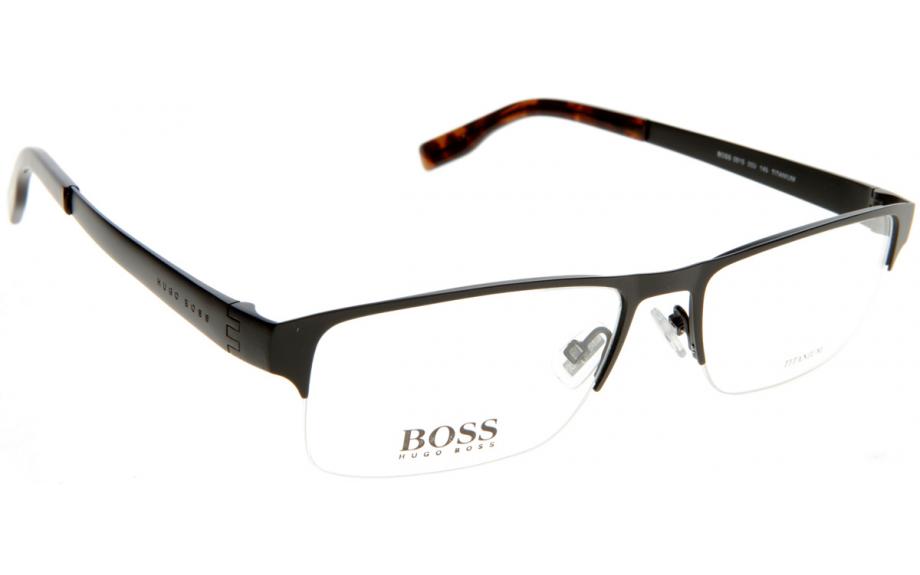 hugo boss titanium glasses