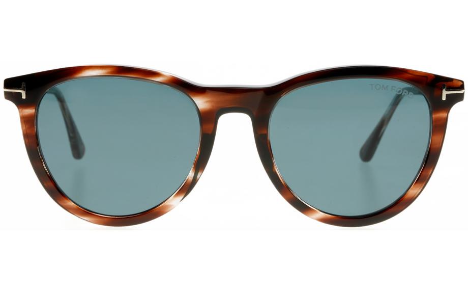 Tom Ford Unisex Kellan FT0626-50W 53 Gradient Blue Lens Sunglasses 