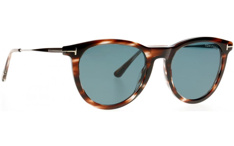 Tom Ford Unisex Kellan FT0626-50W 53 Gradient Blue Lens Sunglasses 
