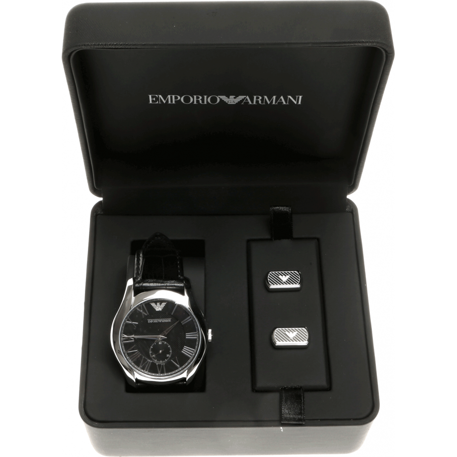 armani watch set mens